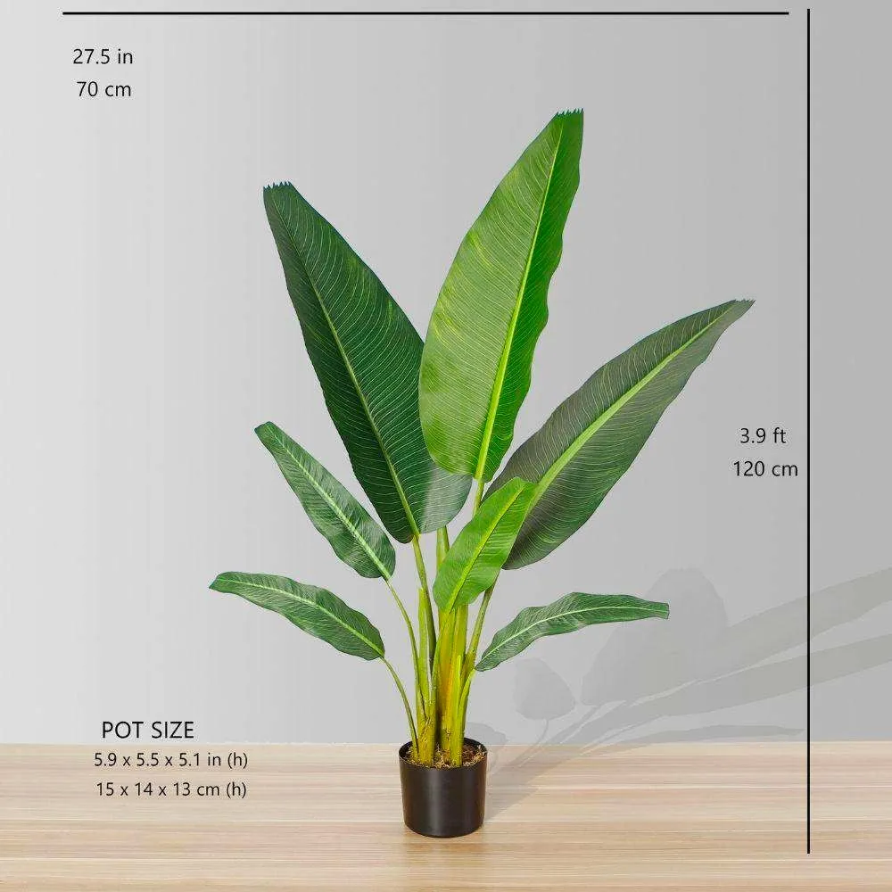 Viaggiatori artificiali Palm Palm Picked Plant