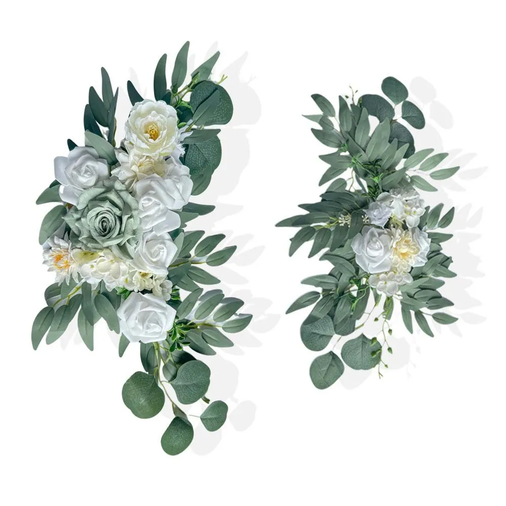 Segno Fiore verde e bianco