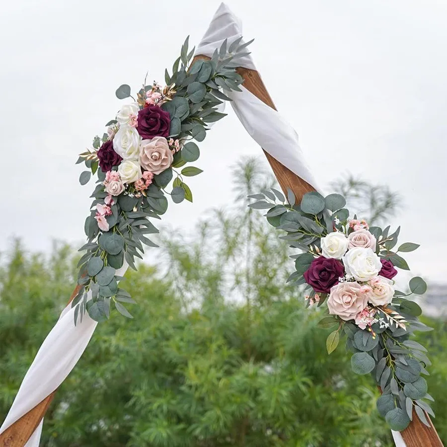 Segno senior Flower White & Borgogna
