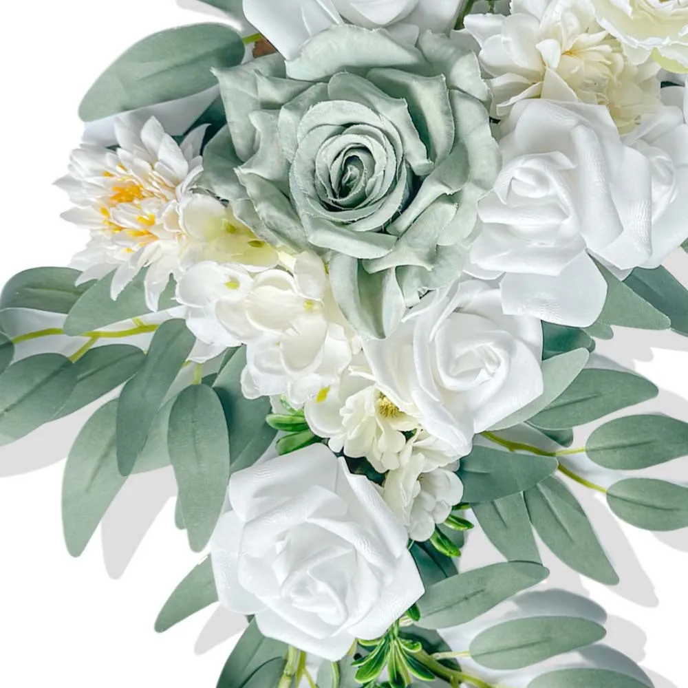 Segno Fiore verde e bianco