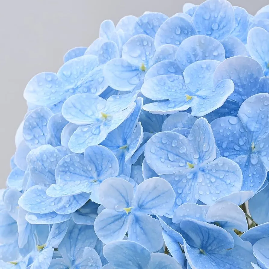 Fiori finti veri tocco idrangea