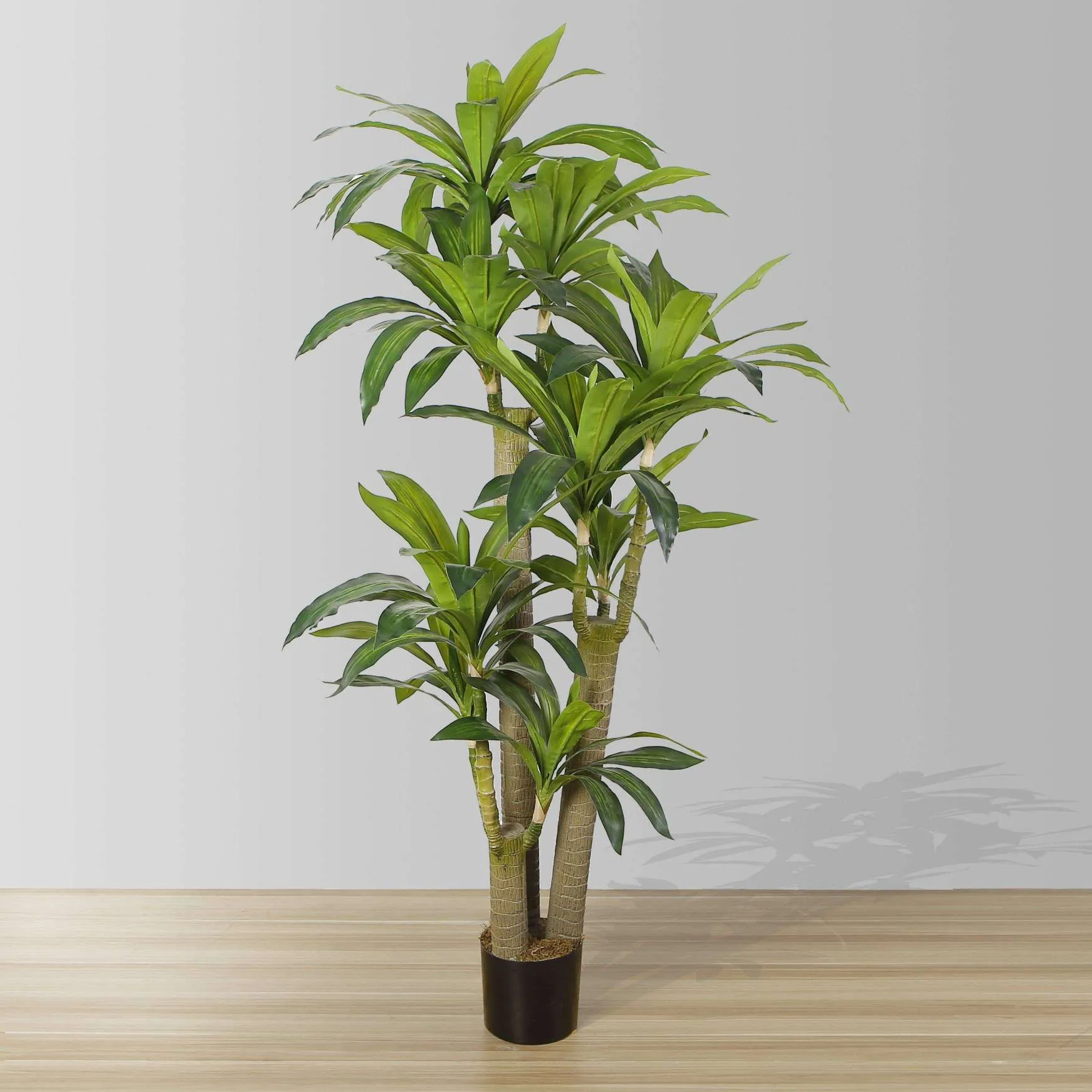 Pianta in vaso artificiale Draecena Tree (dimensioni multiple)