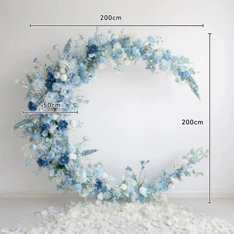 Arco di fiori di luna set per arredamento della proposta di festa di nozze