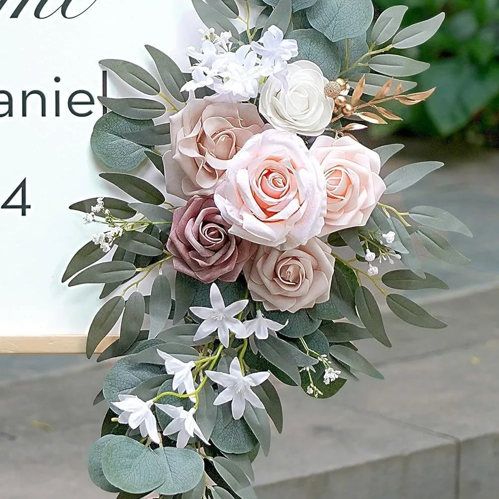 Segno senior fiore grigio rosa