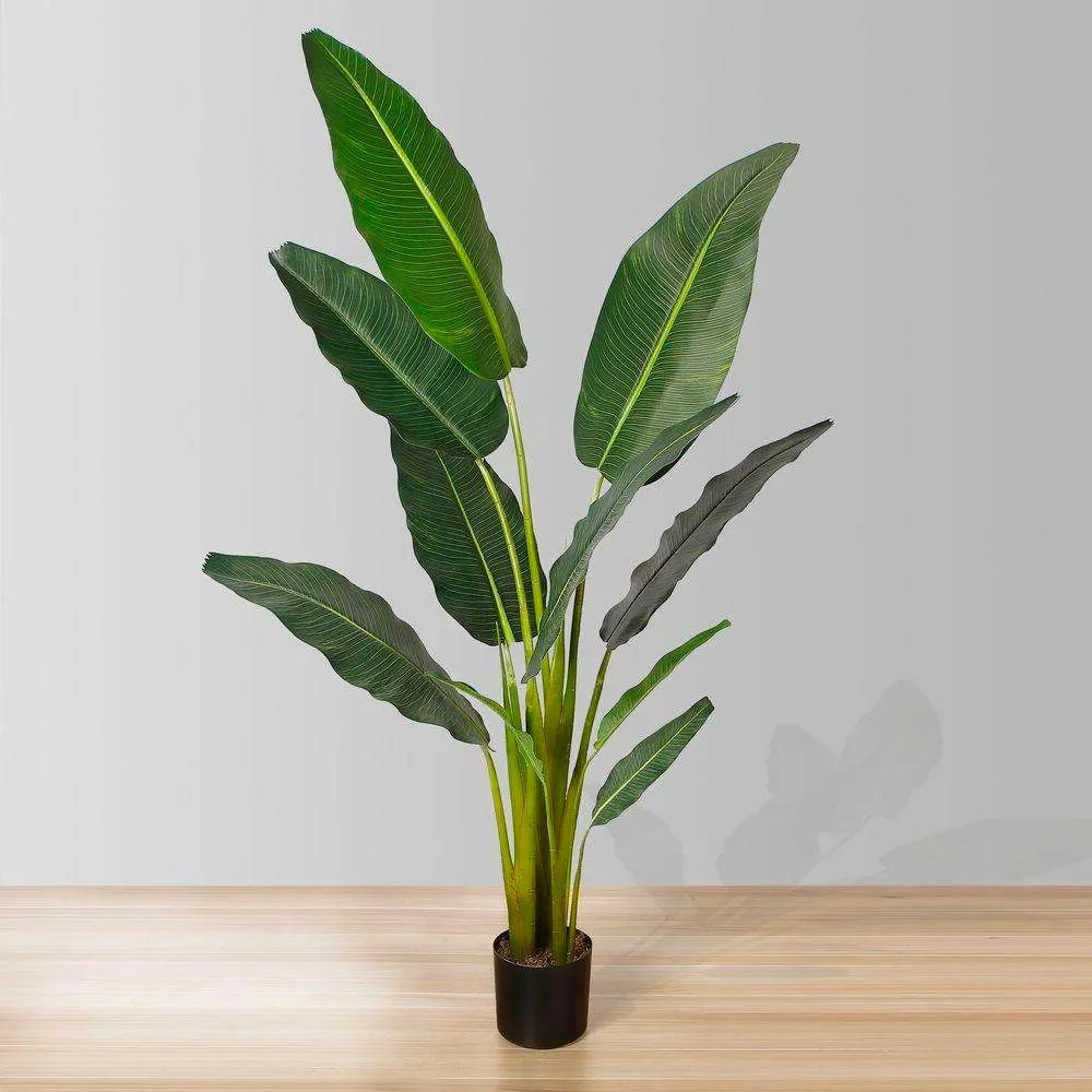 Viaggiatori artificiali Palm Palm Picked Plant