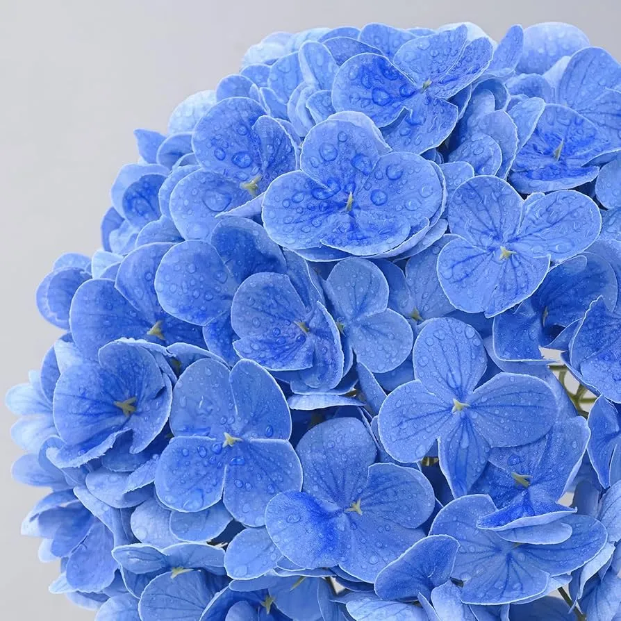 Fiori finti veri tocco idrangea