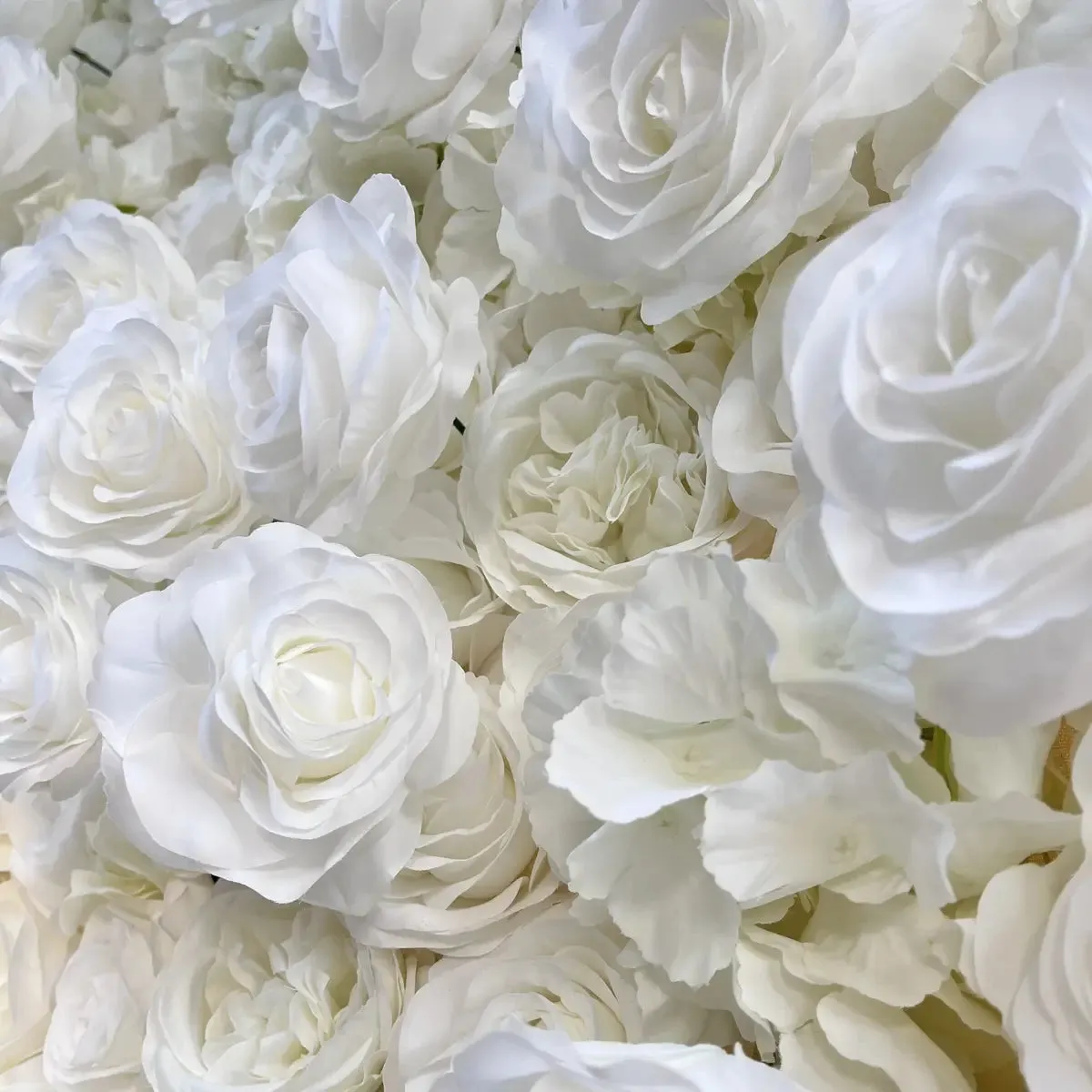 Tessuto da parete di fiori Ybliouke Rolling Up Tenda Floral Backdrop Wedding Party Proposta Decor