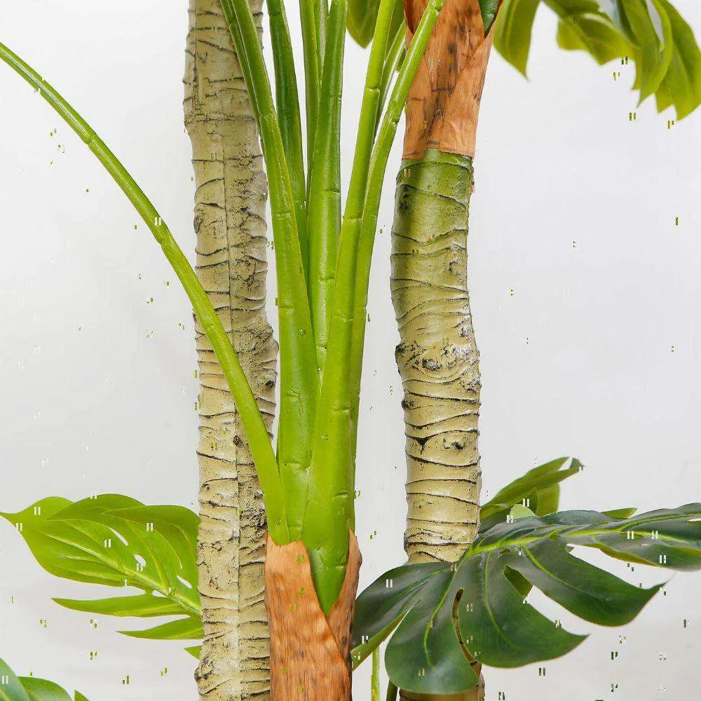 Pianta in vaso di monstera artificiali senior (dimensioni multiple）