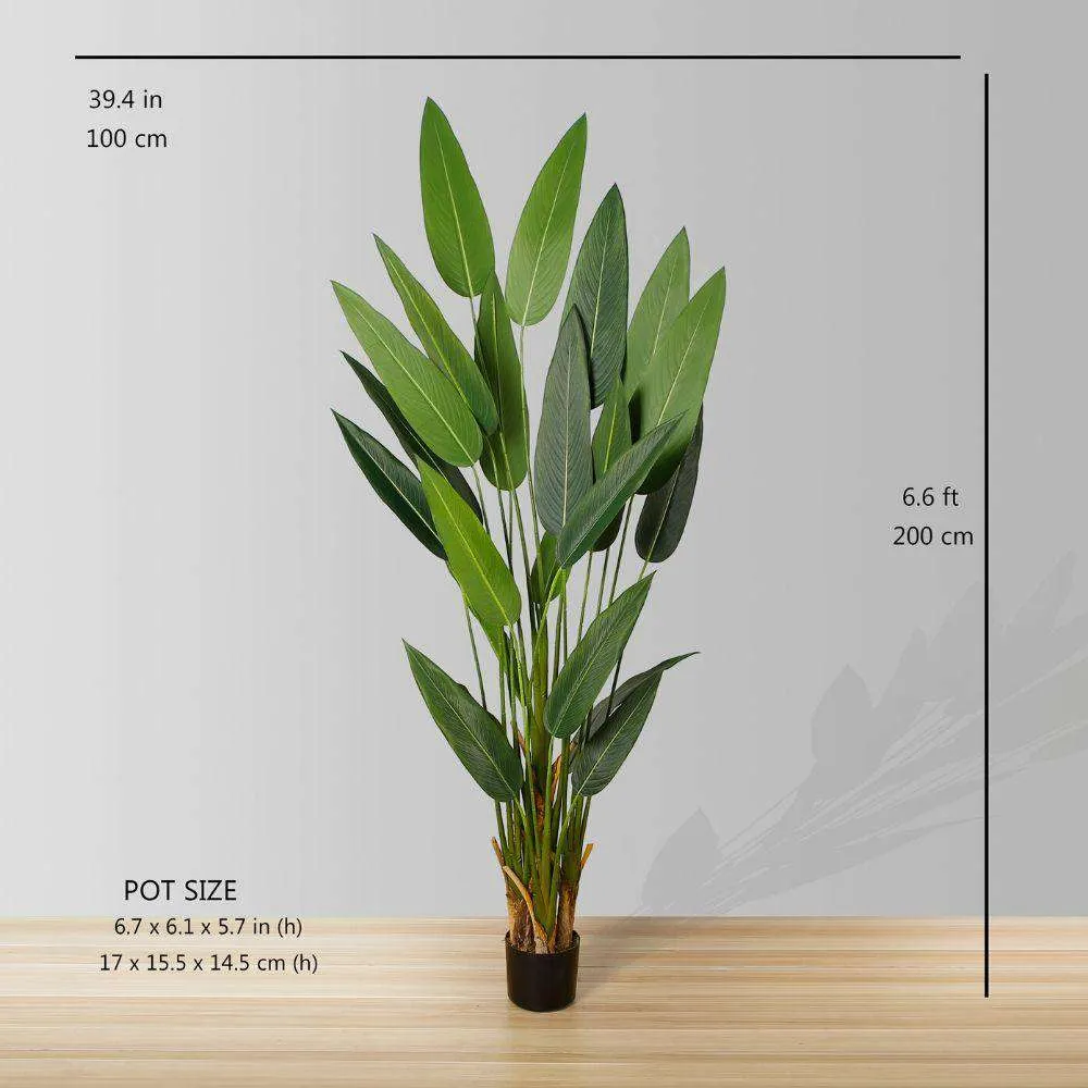 Pianta in vaso di canna artificiale (dimensioni multiple)