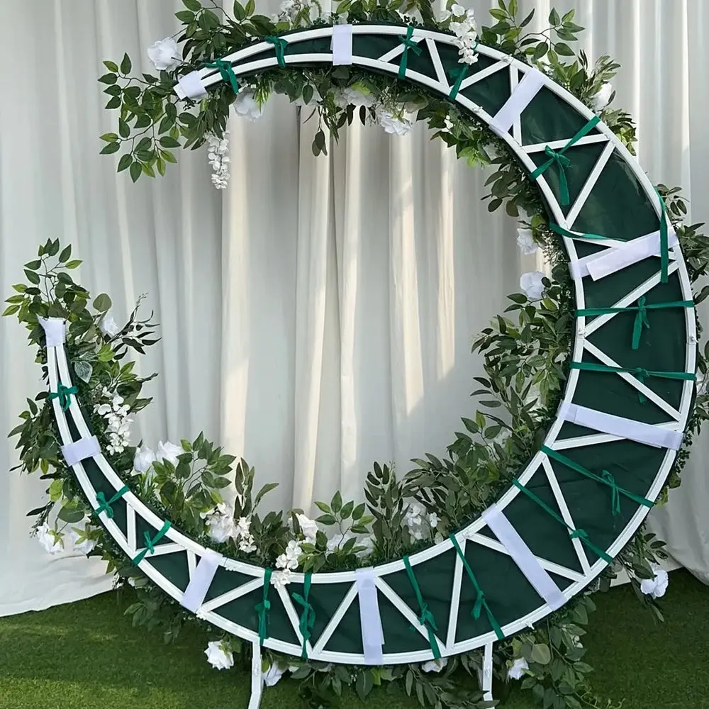 Arco di fiori di luna set per arredamento della proposta di festa di nozze