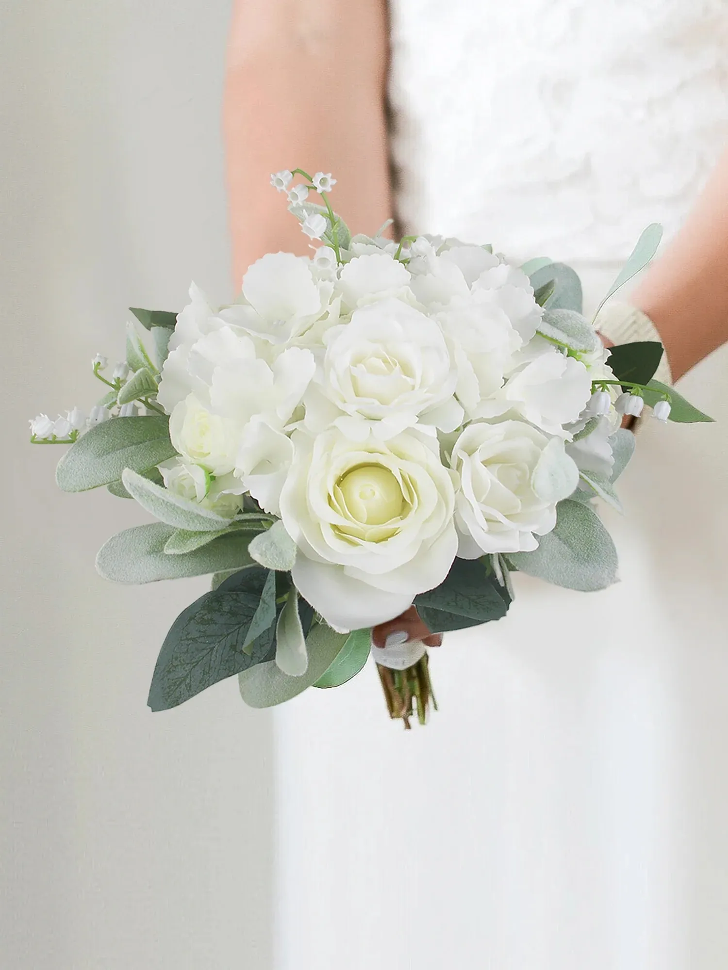 Bouquet aura avorio