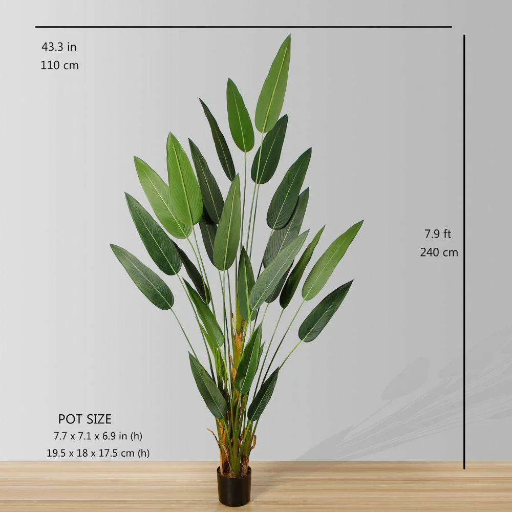 Pianta in vaso di canna artificiale (dimensioni multiple)
