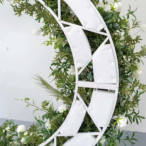 Arco di fiori di luna set per arredamento della proposta di festa di nozze
