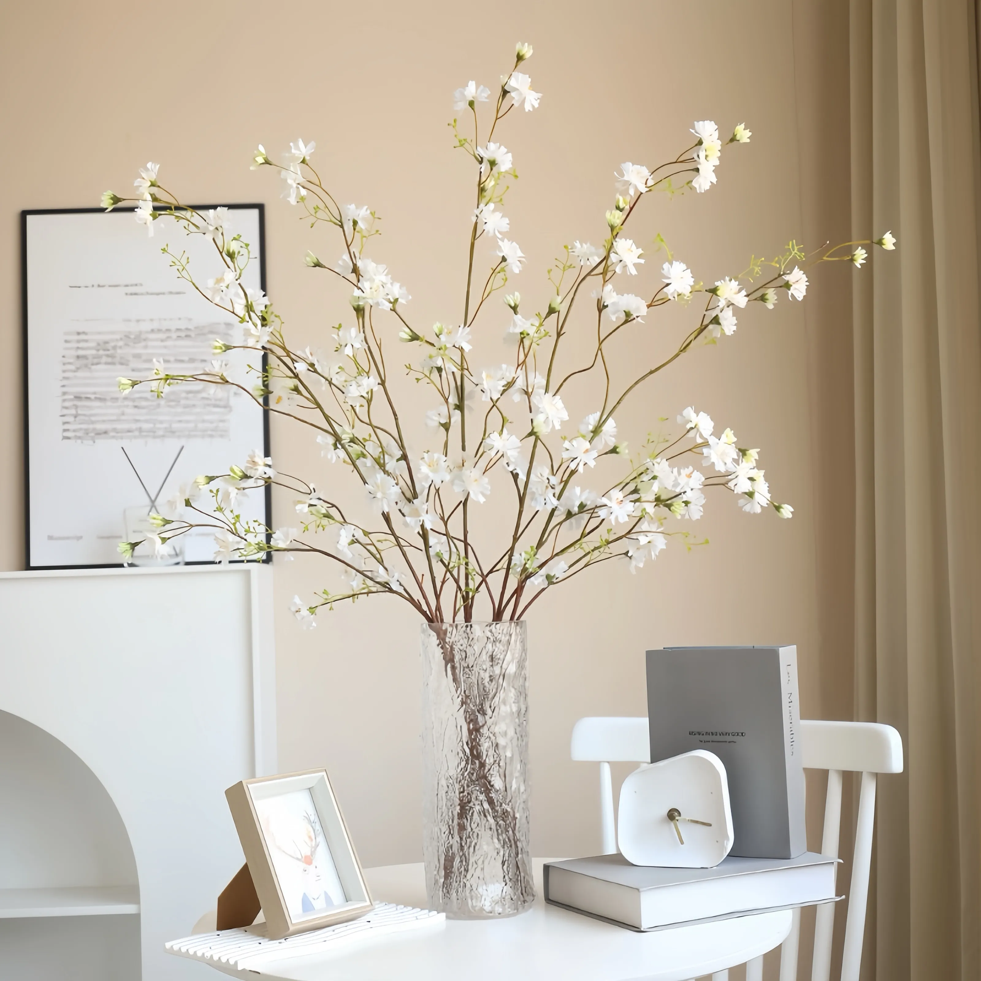 Willow artificiale Chrysanthemum Branch