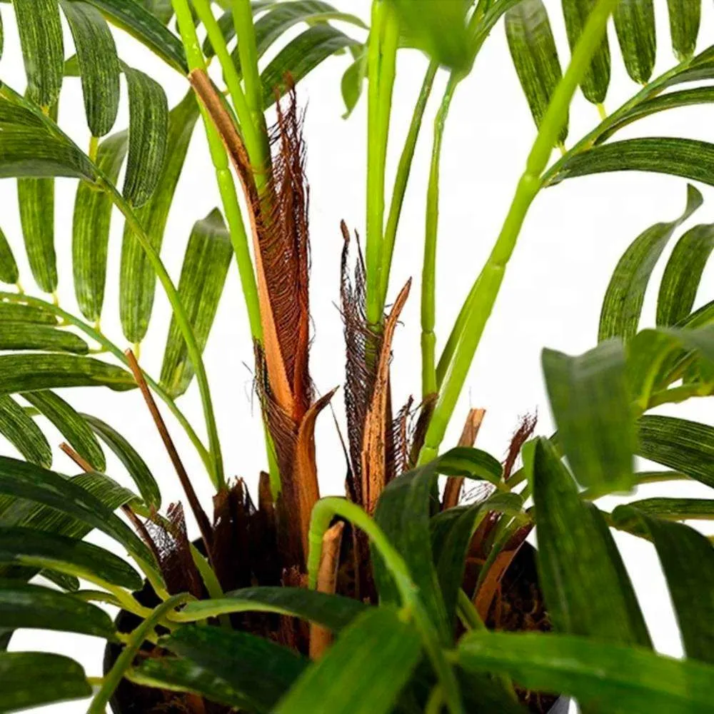 Pianta in vaso di palme artificiale delle Hawaii