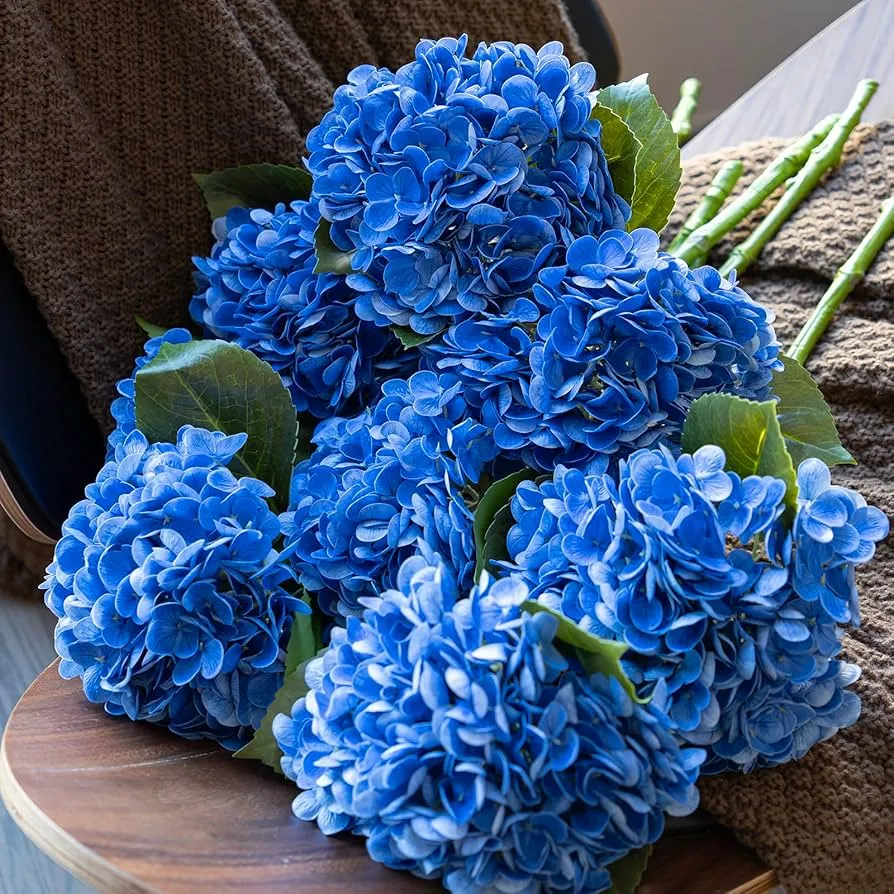 Fiori finti veri tocco idrangea