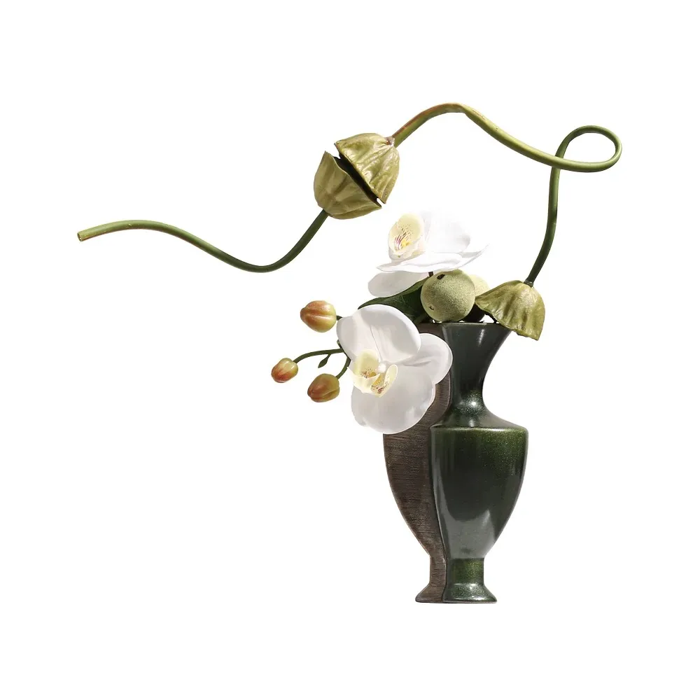 The application of big decorative flower pots