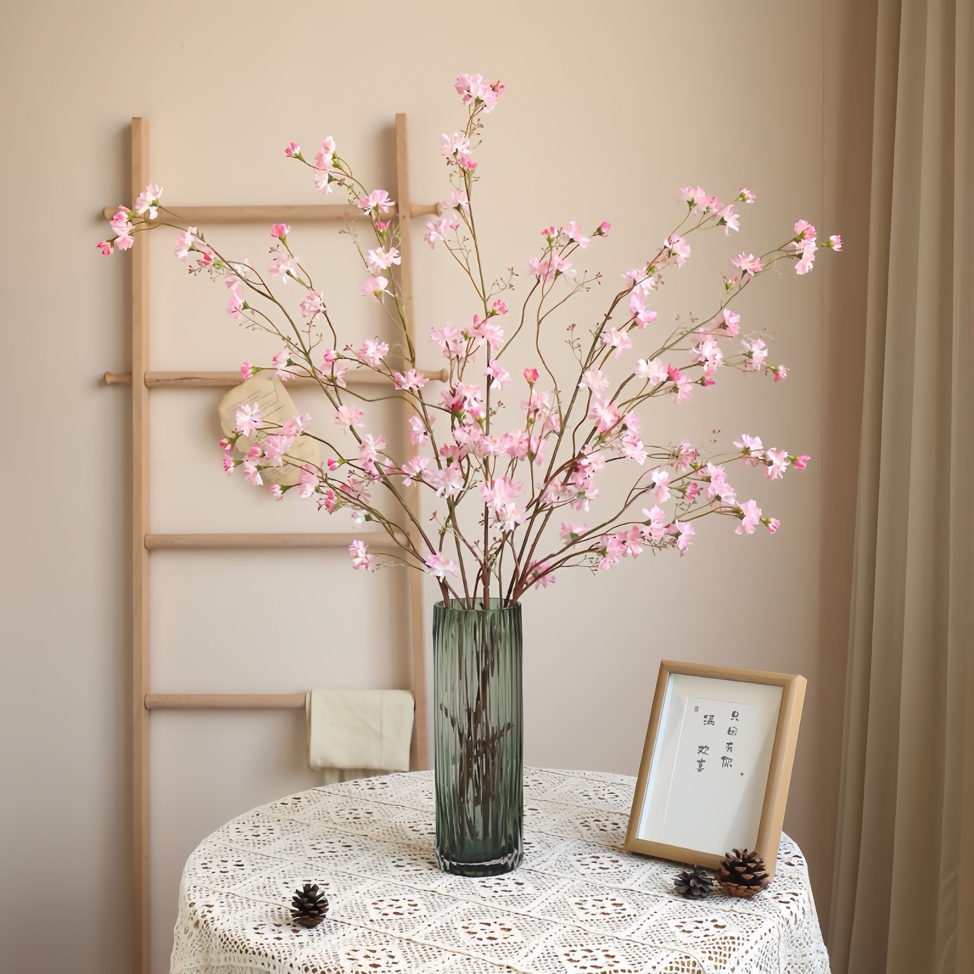 Willow artificiale Chrysanthemum Branch